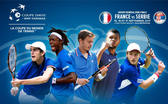 Coupe Davis 2017 - Découvrez les joueurs présents !