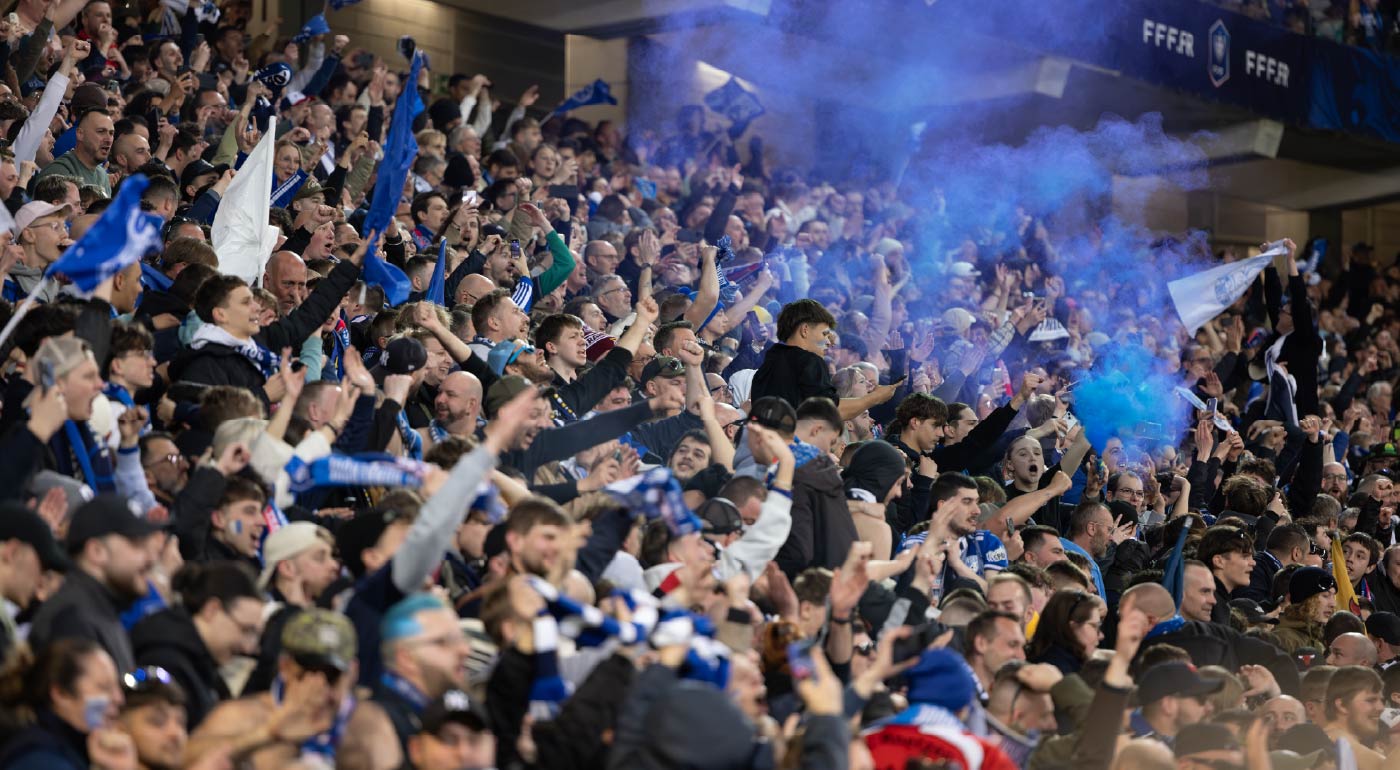 DEMI FINALE COUPE DE FRANCE - USL DUNKERQUE / PARIS SG - AVRIL 2025