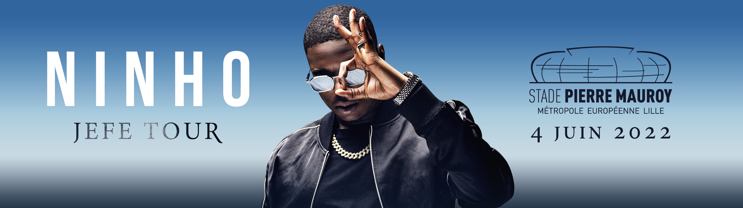 Ninho en concert dans l'Arena du Stade Pierre-Mauroy en 2022 !