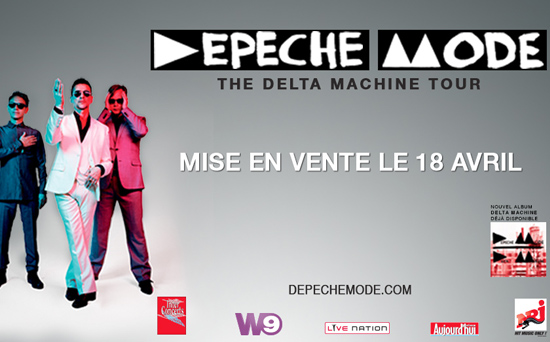 Annulation du concert de Depeche Mode