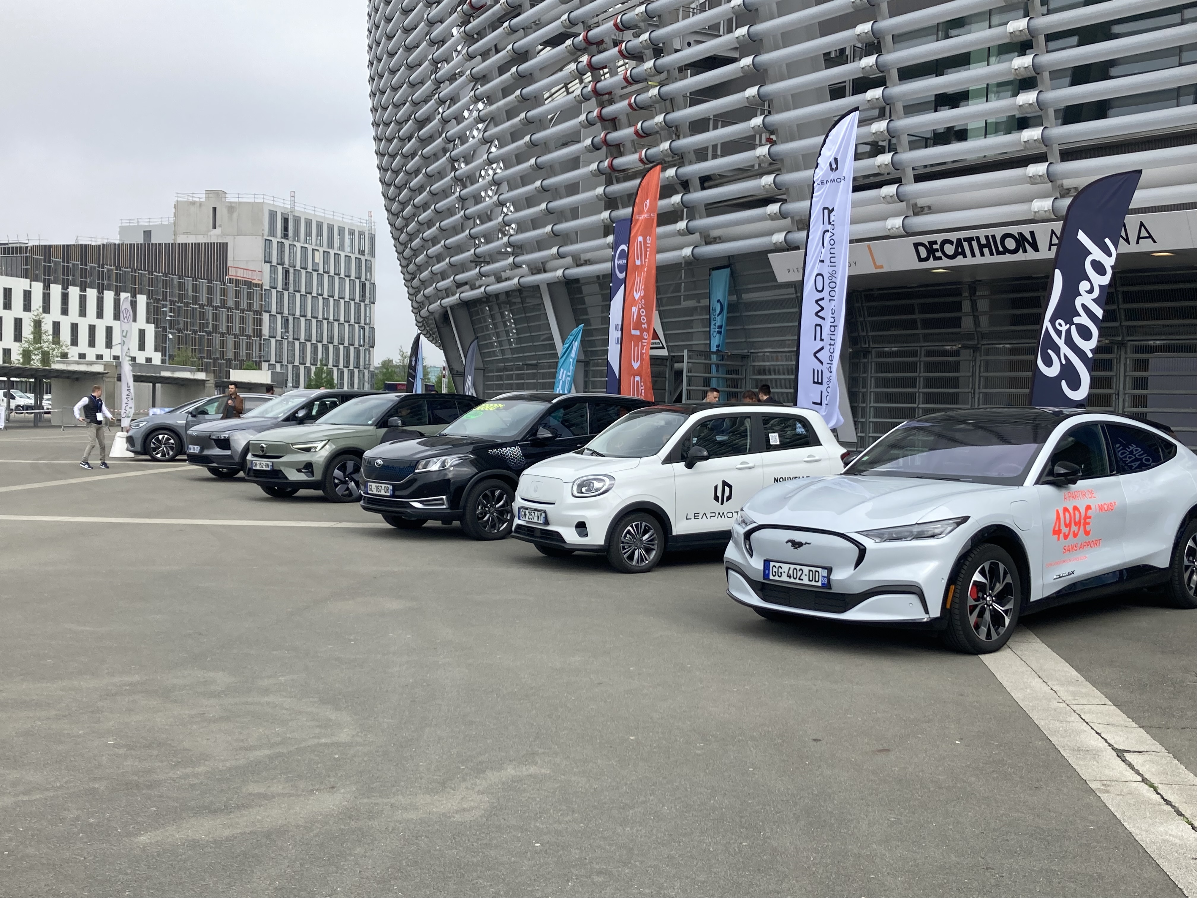 Votre lancement de véhicules à la Decathlon Arena Stade Pierre Mauroy